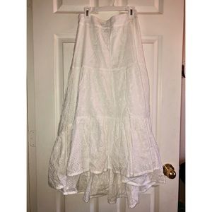 Urban Outfitters white maxi skirt